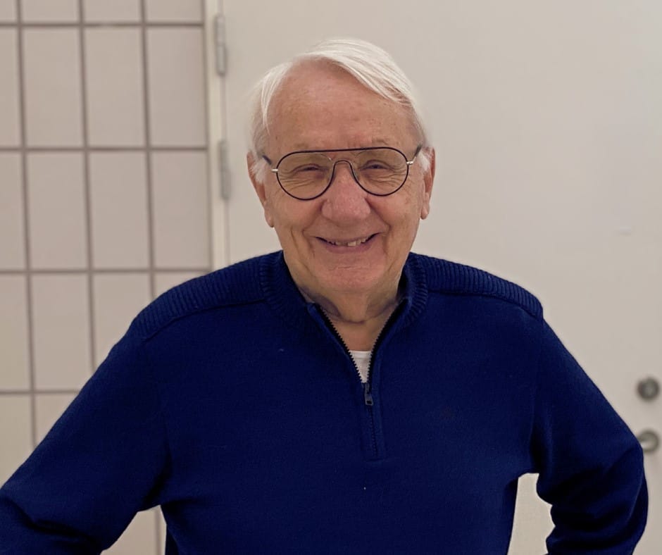 Ib fortæller om bassintræning