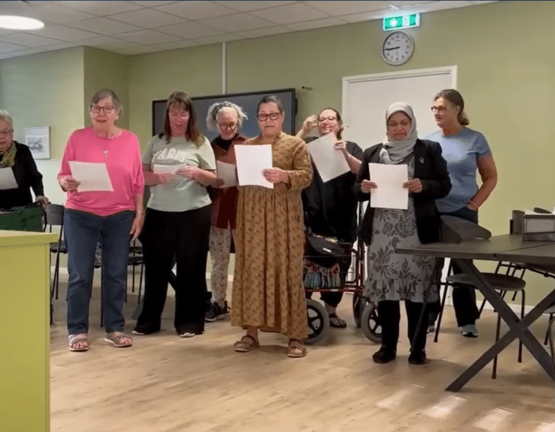 Patietner med sang -Artikelbillede